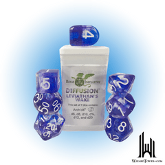 SET OF 7 DICE: DIFFUSION LEVIATHAN'S WAKE